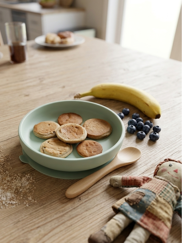 Mini Pancakes de Plátano - 15-20 Unidades